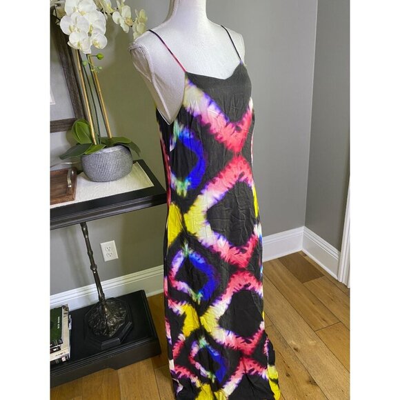 Busayo Collective Tie Dye Midi Multicolor Women's Size Small - Picture 8 of 14